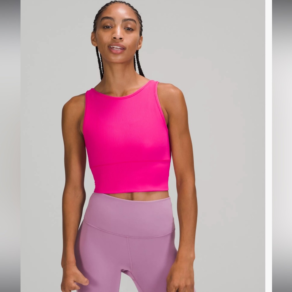 Lululemon Power Pivot Ribbed Tank Top